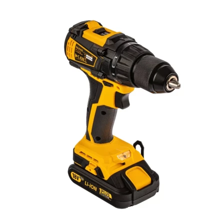 Дрель-шуруповерт аккумуляторная BLDL-IB-18-02 Denzel 26121 купить в Нижневартовске