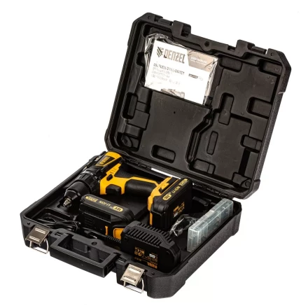 Дрель-шуруповерт аккумуляторная BLDL-IB-18-02 Denzel 26121 купить в Нижневартовске