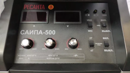 Полуавтоматический сварочный аппарат инверторный Ресанта САИПА-500 купить в Нижневартовске