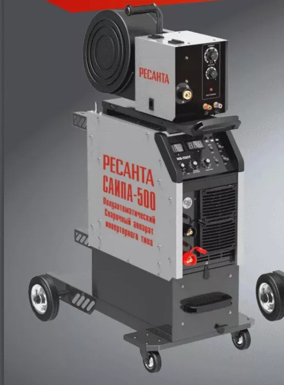 Полуавтоматический сварочный аппарат инверторный Ресанта САИПА-500 купить в Нижневартовске