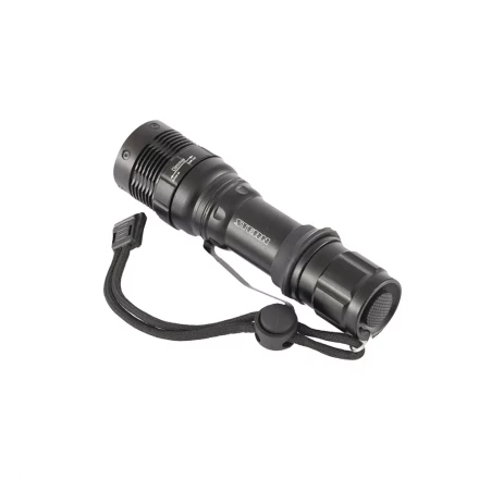 Фонарь 3 W CREE LED зум 3 режима 100% - 50% - стробоскоп клипса ремешок 160 Лм 200 м 3хААА Stern 90582 купить в Нижневартовске