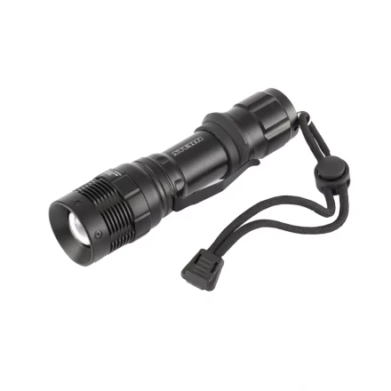 Фонарь 3 W CREE LED зум 3 режима 100% - 50% - стробоскоп клипса ремешок 160 Лм 200 м 3хААА Stern 90582 купить в Нижневартовске