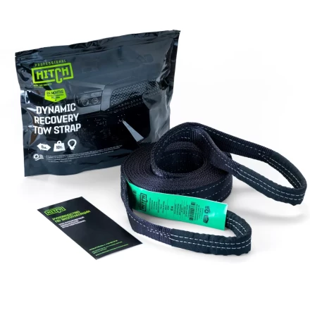 Трос буксировочный динамический HITCH PROF Лента масса авто 6 т разрывная 18 т 8м петля-петля (SZ071513) купить в Нижневартовске