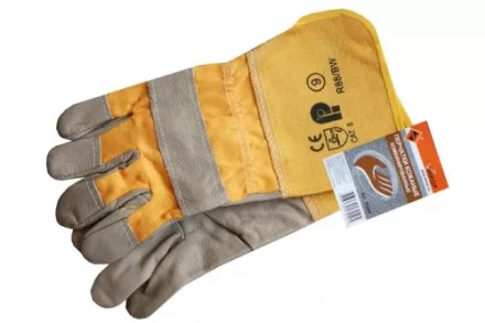 Перчатки кожаные комбинированные Энкор 1/10 63205 купить в Нижневартовске