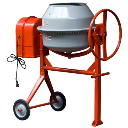 Бетоносмеситель ЗУБР электрический, чугунный венец, 160л, 550Вт ЗБСЭ-160 купить в Нижневартовске