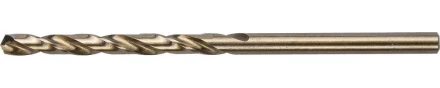 Сверло ЗУБР "ЭКСПЕРТ" КОБАЛЬТ по металлу, цилиндрический хвостовик, быстрорежущая сталь Р6М5К5, класс точн. А1, 3,3х65мм 4-29626-065-3.3 купить в Нижневартовске