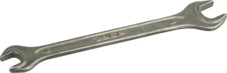 Ключ рожковый ЗУБР, серия "Т-80", оцинкованный, 8х10мм 2701-08-10 купить в Нижневартовске