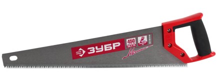 Ножовка по дереву (пила) ЗУБР МОЛНИЯ-5 450 мм, 5 TPI, прямой крупный зуб, быстрый рез поперек волокон, для крупных и средних заготовок 15075-45_z01 купить в Нижневартовске