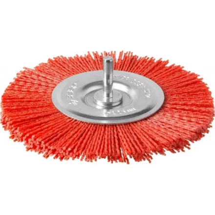 ЗУБР "ПРОФЕССИОНАЛ". Щетка дисковая для дрели, нейлоновая проволока с абразивным покрытием, 125мм 35161-125_z02 купить в Нижневартовске