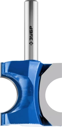 ЗУБР 28.6 x 25 мм, радиус 6.3 мм, фреза полустержневая, Профессионал (28723-28.6) купить в Нижневартовске