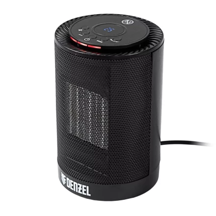 Тепловентилятор электрический керамический Denzel DTFC-1200, 3 режима, вентилятор, нагрев 600/1200 Вт 96418 купить в Нижневартовске