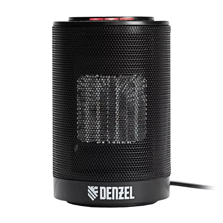 Тепловентилятор электрический керамический Denzel DTFC-1200, 3 режима, вентилятор, нагрев 600/1200 Вт 96418 купить в Нижневартовске