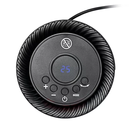 Тепловентилятор электрический керамический Denzel DTFC-1200, 3 режима, вентилятор, нагрев 600/1200 Вт 96418 купить в Нижневартовске