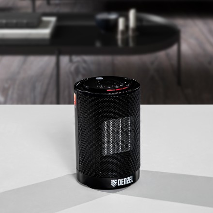 Тепловентилятор электрический керамический Denzel DTFC-1200, 3 режима, вентилятор, нагрев 600/1200 Вт 96418 купить в Нижневартовске