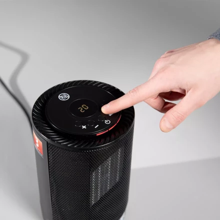 Тепловентилятор электрический керамический Denzel DTFC-1200, 3 режима, вентилятор, нагрев 600/1200 Вт 96418 купить в Нижневартовске