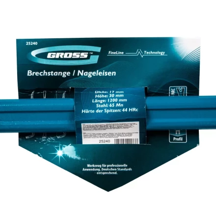 Лом-гвоздодер, двутавровый профиль, 1200х30х17 мм// Gross 25240 купить в Нижневартовске