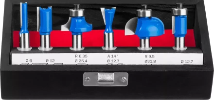 ЗУБР 6 шт, набор профильных фрез по дереву, Профессионал (28795-H6) купить в Нижневартовске