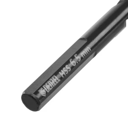 Сверло по металлу, 6,5 мм, HSS-Tin, Golden Tip, 10 шт. Denzel 717216 купить в Нижневартовске