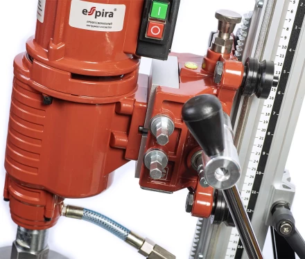 Установка алмазного бурения ESPIRA DDC-255-F4 (220В, 50/6Гц, ном.вх. мощн 4350 W, max ф250 мм, вес 44 кг), 400213 купить в Нижневартовске