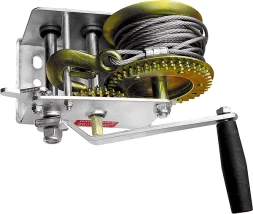 Лебедка шестеренчатая тяга - 0.8 т тросовая MATRIX 522735