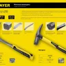 Молоток-кирочка КАМЕНЩИКА STRIKE 600г цельнометаллический, STAYER Professional 20165 20165 купить в Нижневартовске