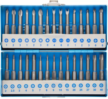 Набор ЗУБР: Биты со специальными профилями, обточенные, хромомолибденовая сталь, 50 мм, 30 предметов 26092-H30 купить в Нижневартовске