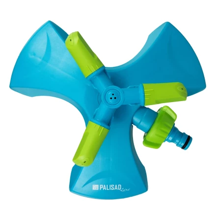 Разбрызгиватель вращающийся Palisad, 3 лопасти, утяжеленная база, Luxe 65806 купить в Нижневартовске