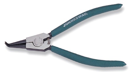 Щипцы для  стопорных колец  разжим загнутые  7&quot;   AG010011 Jonnesway 47015 купить в Нижневартовске