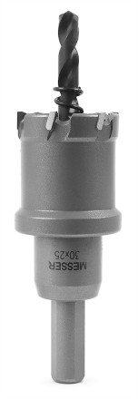 ТСТ коронка MESSER 30X25 с центрирующим сверлом и толкающей пружиной купить в Нижневартовске