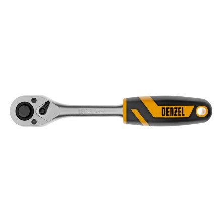 Ключ-трещотка 1/2&quot; Denzel 14033, 90 зубьев, с быстрым сбросом, CrV купить в Нижневартовске