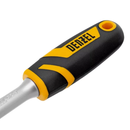 Ключ-трещотка 1/2" Denzel 14033, 90 зубьев, с быстрым сбросом, CrV купить в Нижневартовске