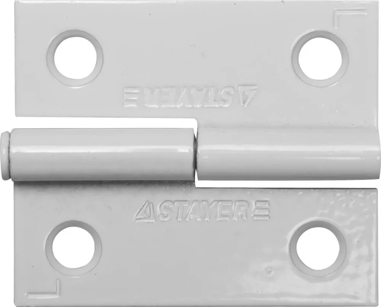 Петля дверная STAYER "MASTER" разъемная, цвет белый, левая, 50мм 37613-50-2L купить в Нижневартовске
