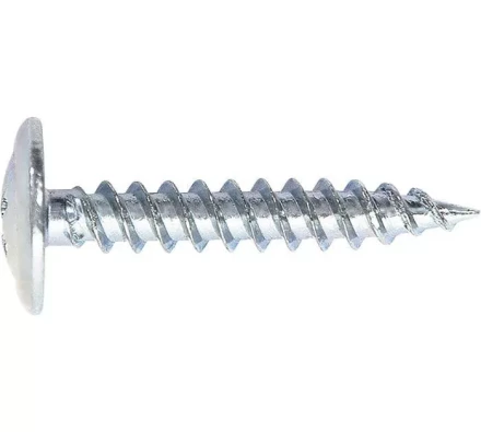 Саморезы 4,2х75 мм с прессшайбой PH №2 наконечник сверло оцинкованные 3000 шт ШУРУПЬ 48757 купить в Нижневартовске