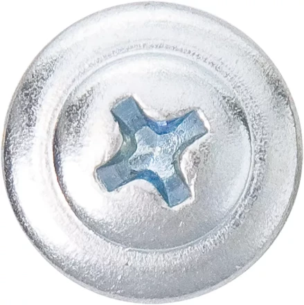 Саморезы 4,2х75 мм с прессшайбой PH №2 наконечник сверло оцинкованные 3000 шт ШУРУПЬ 48757 купить в Нижневартовске