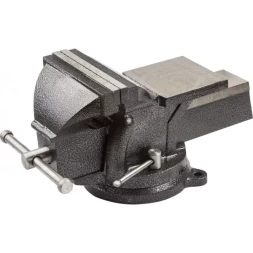 Тиски STAYER &quot;STANDARD&quot; слесарные с поворотным основанием, 150мм/ 12,5кг 3254-150