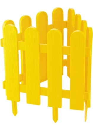 Забор декоративный "Кантри" 29 х 224 см желтый PALISAD 65002 купить в Нижневартовске