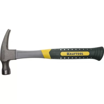 Молоток-гвоздодер RIP 450 г с фиберглассовой рукояткой, KRAFTOOL 20281-450 20281-450 купить в Нижневартовске