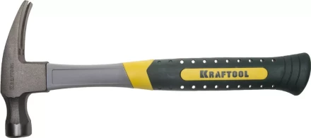 Молоток-гвоздодер RIP 450 г с фиберглассовой рукояткой, KRAFTOOL 20281-450 20281-450 купить в Нижневартовске