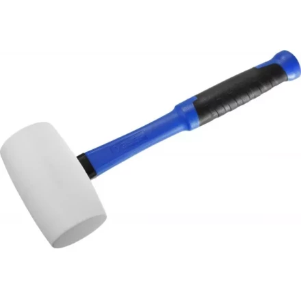 Киянка ЗУБР "ПРОФЕССИОНАЛ" резиновая белая, с фиберглассовой ручкой, 900г 20531-900_z02 купить в Нижневартовске