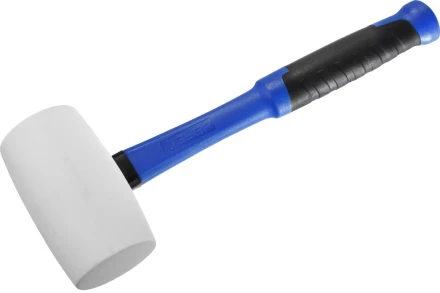 Киянка ЗУБР "ПРОФЕССИОНАЛ" резиновая белая, с фиберглассовой ручкой, 900г 20531-900_z02 купить в Нижневартовске