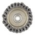 Щетка для УШМ Heavy Duty, 125 мм, М14, &quot;чашка&quot;, крученая металлическая проволока  MATRIX 74674 купить в Нижневартовске