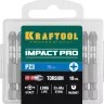 Биты для ударных шуруповертов KRAFTOOL Impact Pro PZ 26193-3-50-S10 купить в Нижневартовске