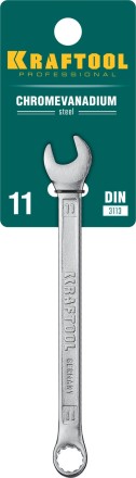 Ключи комбинированные KRAFTOOL, Cr-V, DIN 3113 27079-11 купить в Нижневартовске