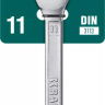 Ключи комбинированные KRAFTOOL, Cr-V, DIN 3113 27079-11 купить в Нижневартовске