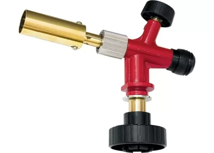 Профессиональная горелка на газовый баллон пьезоподжиг металлический корпус Matrix 91426 купить в Нижневартовске