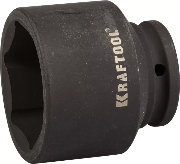 Торцовая головка KRAFTOOL "INDUSTRIE QUALITAT" ударная (3/4"), FLANK, Cr-Mo, фосфатированная, 55 мм 27945-55_z01 купить в Нижневартовске