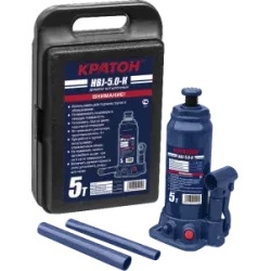 Домкрат бутылочный в кейсе Кратон HBJ-5.0-K 2 30 01 004 купить в Нижневартовске