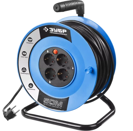 Удлинители на катушке силовые провод ПВС 3х1(15) кв мм серия ПРОФЕССИОНАЛ купить в Нижневартовске