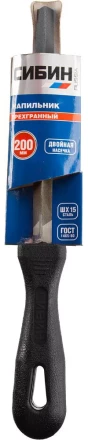 Напильник СИБИН трехгранный с пластиковой рукояткой, 200мм 16703-20 купить в Нижневартовске