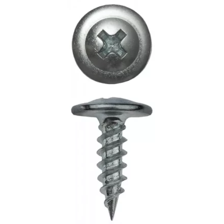 Саморезы ЗУБР с прессшайбой по листовому металлу до 0,9мм, PH2, 4,2х16мм, ТФ7, 70шт 4-300197-42-016 купить в Нижневартовске